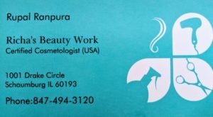 RUPAL RANPURA CERTIFIED COSMETOLOGIST CREDIT by DarsPhoto.com
