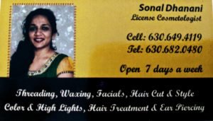 SONAL DHANANI LICENSED COSMETOLOGIST CREDIT by DarsPhoto.com