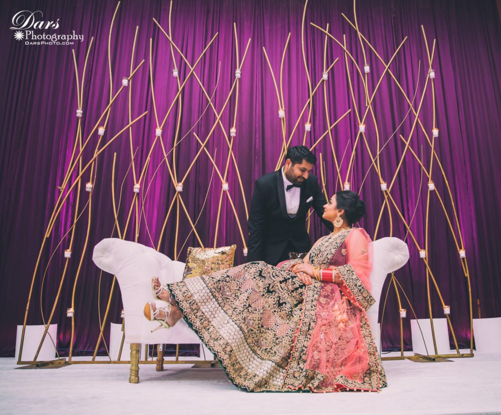 Reception of an Awesome Punjabi Couple Chicago American & Indian Wedding Photographer DARS Photography DarsPhoto.com