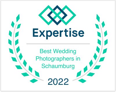 Nominated as Best Wedding Photographers in Schaumburg 2017, 2018, 2019, 2020, and 2021, 2022