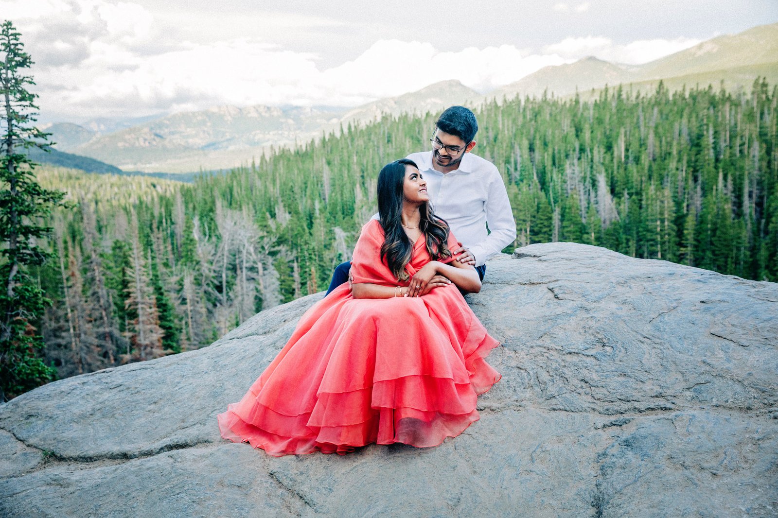 Rocky Mountain Pre-Wedding Photoshoot