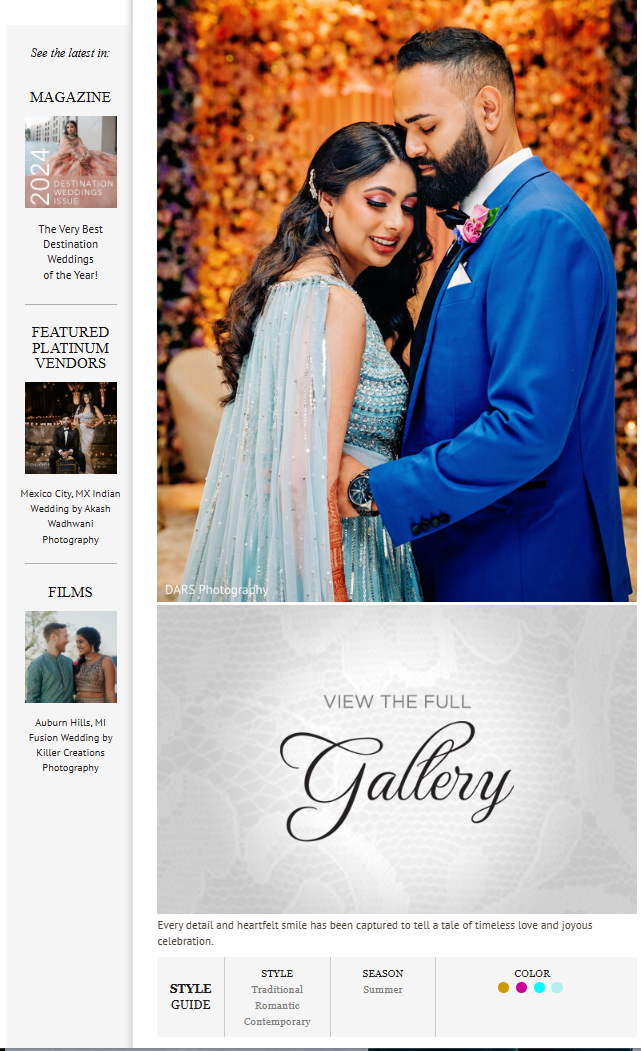 DARS Photography Featured - MAHARANI WEDDING - 2 DARS Photography Featured - MAHARANI WEDDING
