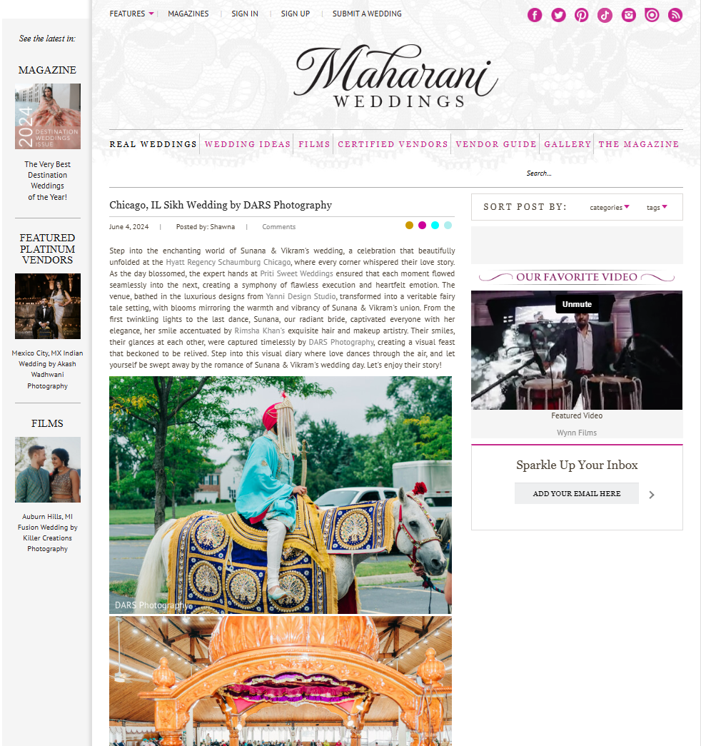 DARS Photography Featured - MAHARANI WEDDING DARS Photography Featured - MAHARANI WEDDING